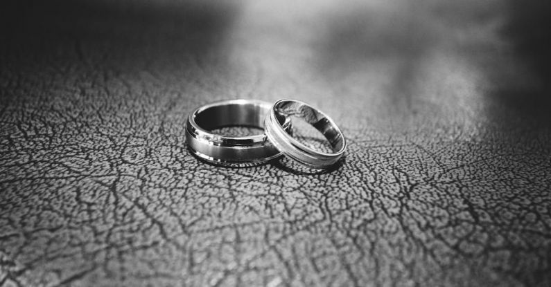 Rings - Close-up of Wedding Rings on Floor